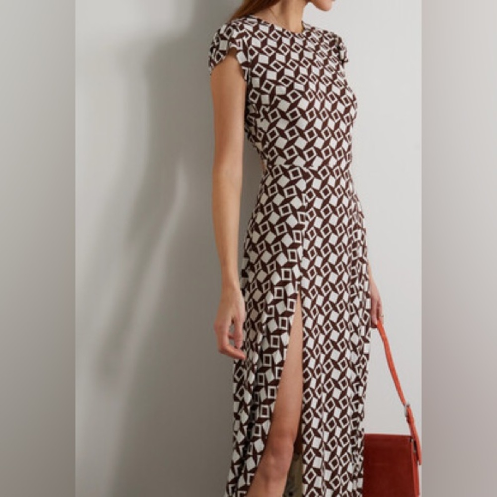 Reformation Gavin Dress in Tiles